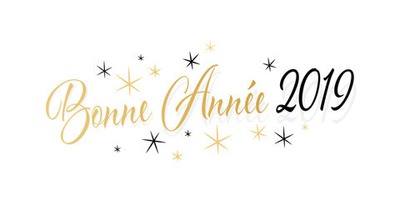 Bonne année 2019