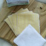 Lingettes Lavables Vichy Jaune